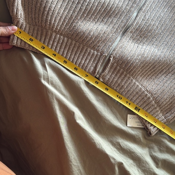 For love and lemons Rey Ruffle Collar Knit Zip-Up Jacket - Picture 13 of 13